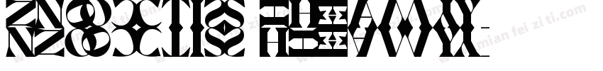 Noctis Heavy字体转换